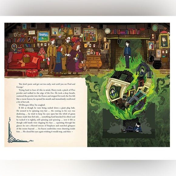 NEW SEALED Harry Potter and the Chamber of Secrets  Interactive Pop Up Book - Picture 12 of 13